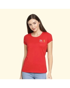 Grey's And Blues Easy T-shirt women's-Red